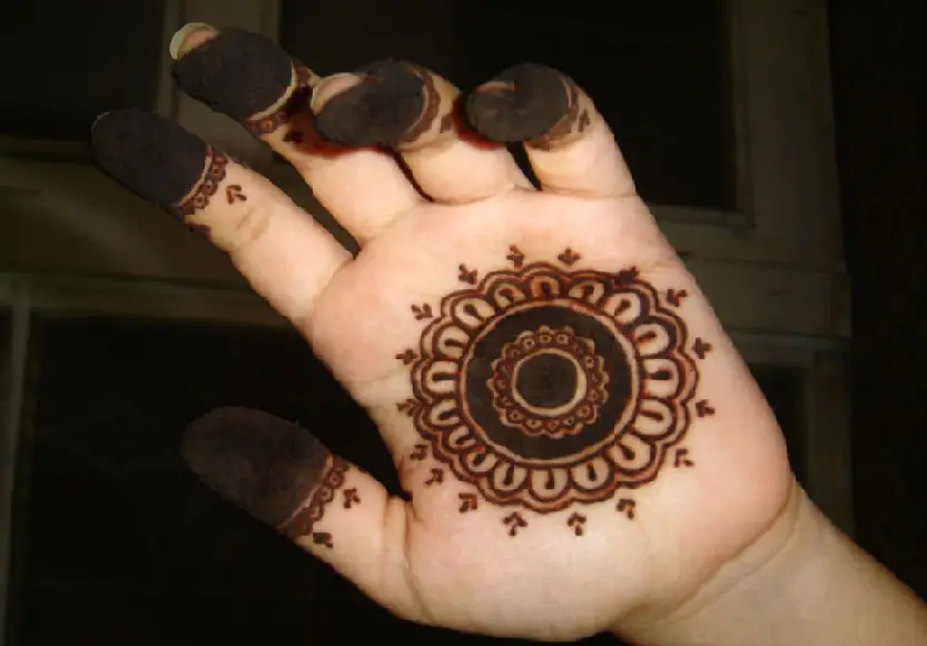 17 Easy Mehndi Designs For Kids Cute Simple Stylish