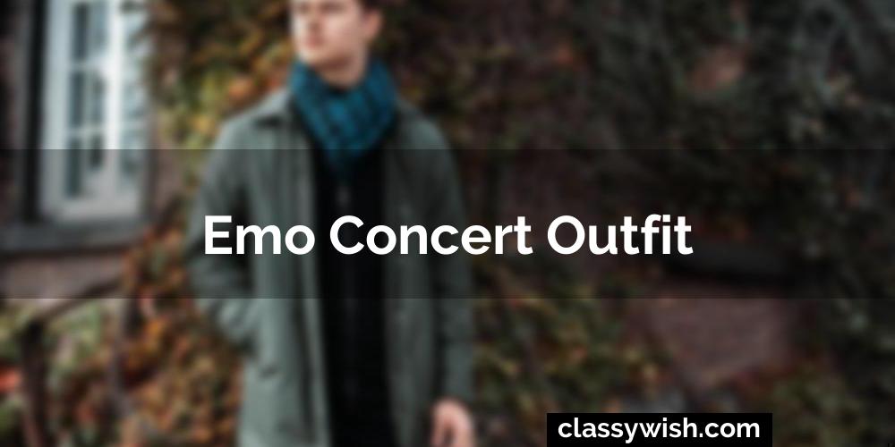 Emo Concert Outfit