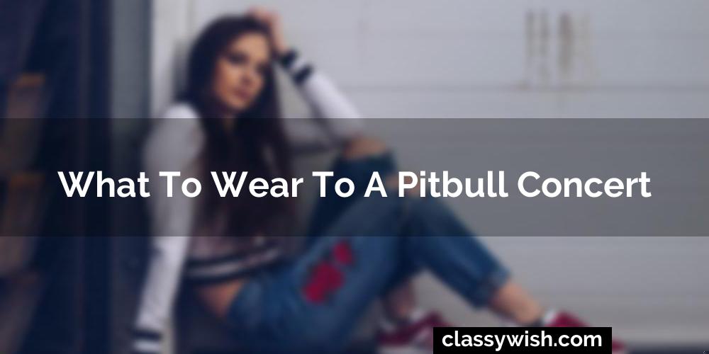 What To Wear To A Pitbull Concert