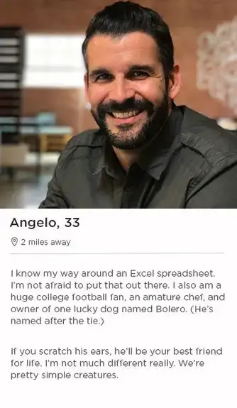 Of bio best tinder The Absolute