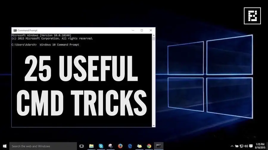 25 Command Prompt (CMD) Tricks that are Cool and Useful
