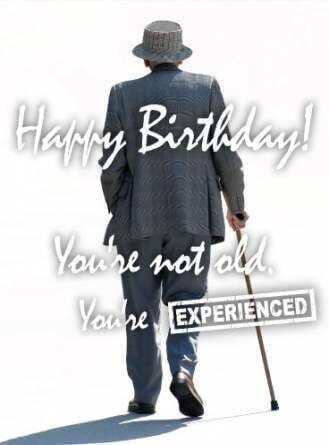 200+ Happy Birthday Old Man Wishes & Funny Memes