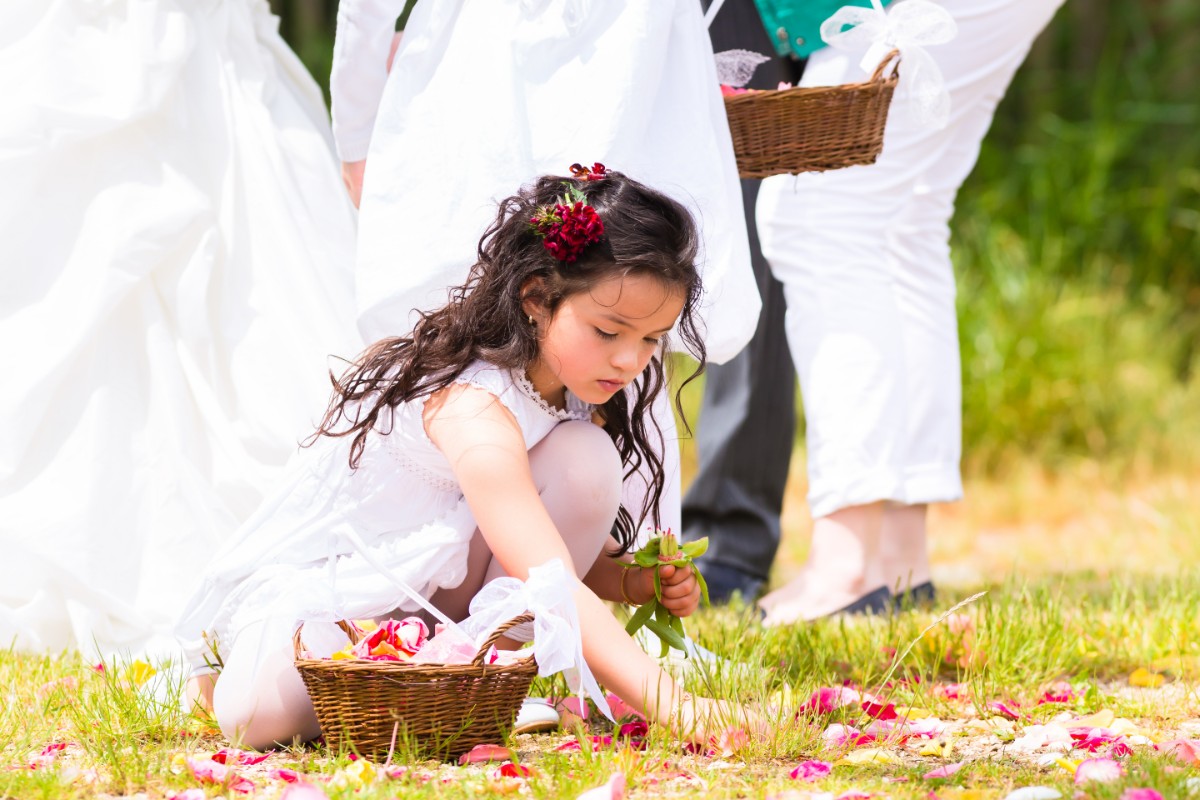 Is 11 Too Old to Be a Flower Girl? 11 Year Old Play in the Wedding