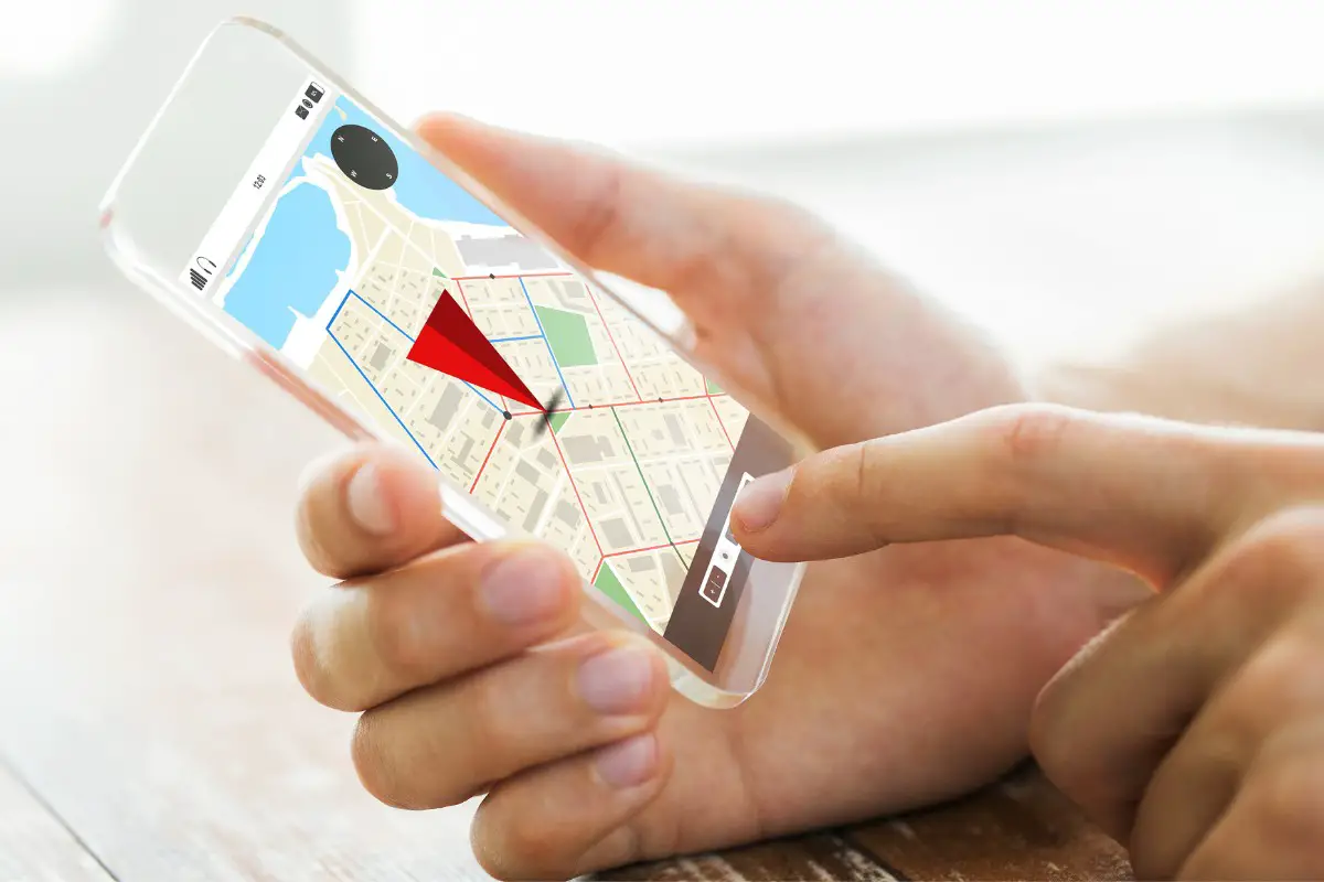 Navigator Map on Smartphone